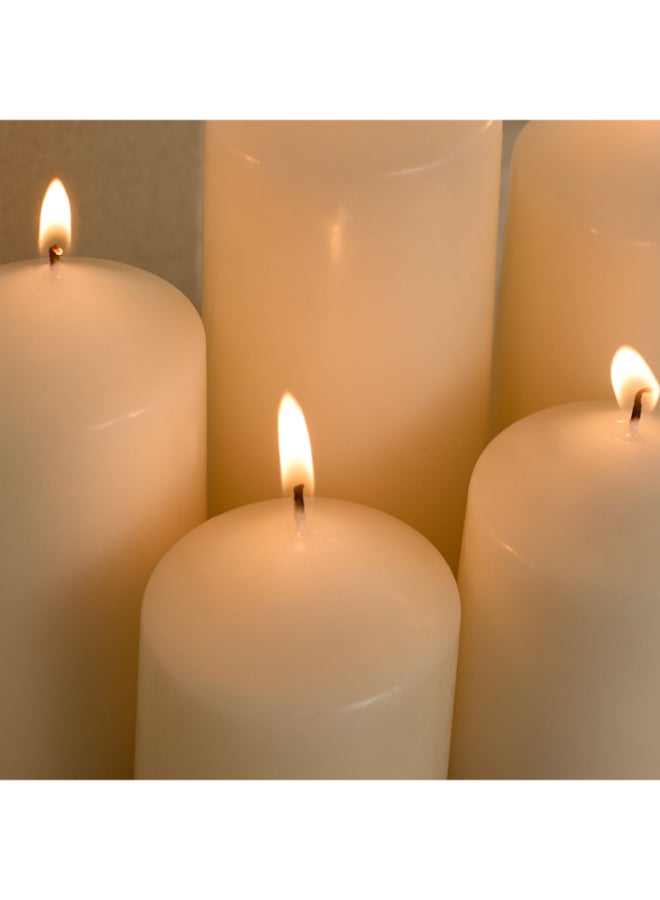 Home Box Luna 5-Piece Unscented Pillar Candle Set - Image 3